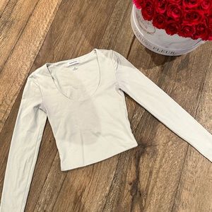 ARITZIA | BABATON - long sleeve cropped top